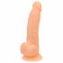 Naked Addiction Rotierender 8 - wiederaufladbarer Rotationsvibrator (20cm) - Naturfarben 