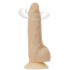 Naked Addiction Rotierende 7 - wiederaufladbarer, rotierender Vibrator (18cm) - Naturfarben 