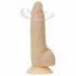 Naked Addiction Rotierende 7 - wiederaufladbarer, rotierender Vibrator (18cm) - Naturfarben 