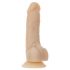 Naked Addiction Rotierende 7 - wiederaufladbarer, rotierender Vibrator (18cm) - Naturfarben 