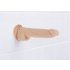 Naked Addiction Thrusting 9 - Funkgesteuerter, stoßender Vibrator - natürlich (23cm) 