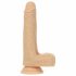 Naked Addiction Thrusting 7,5 - akkubetriebener, stoßender Vibrator (19cm) - Naturfarben 