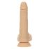 Naked Addiction Thrusting 7,5 - akkubetriebener, stoßender Vibrator (19cm) - Naturfarben 