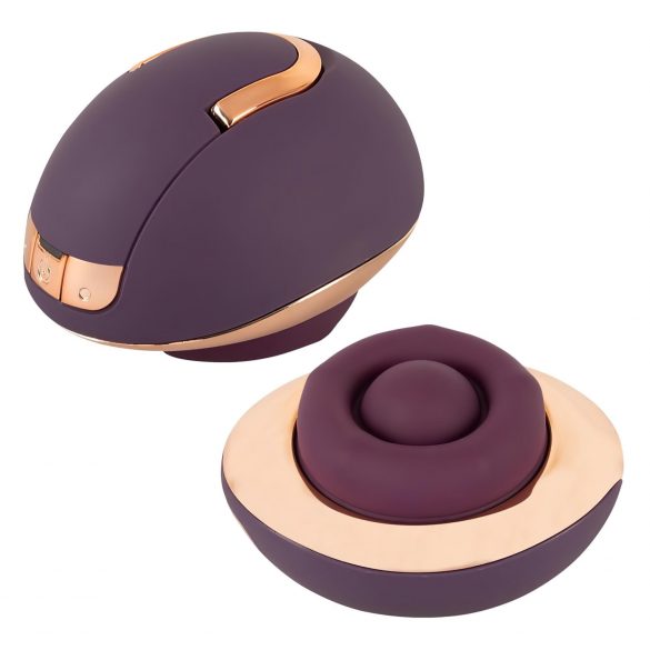 Belou - wiederaufladbarer, rotierender, Vulva-Massage-Vibrator (lila)