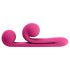 Snail Vibe Duo - Akku 3in1 Stimulierender Vibrator (Pink)