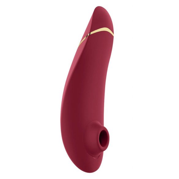 Womanizer Premium 2 - wiederaufladbarer, luftwellenbasiert klitoraler Stimulator (rot) 