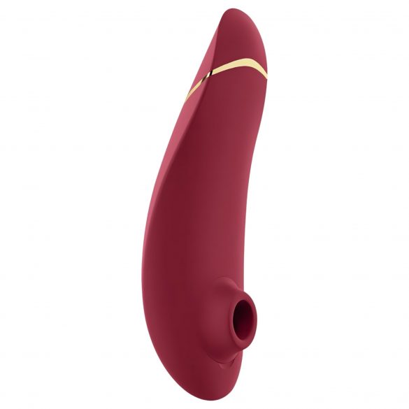 Womanizer Premium 2 - wiederaufladbarer, luftwellenbasiert klitoraler Stimulator (rot) 