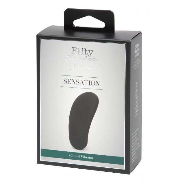 Die 50 Schattierungen von Grau Sensation - Akku-Klitorisvibrator (Schwarz) 