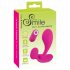 SMILE RC - Akkubetriebener, kabelloser G-Punkt-Vibrator (pink) 