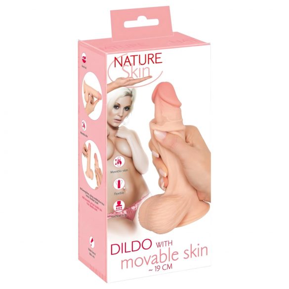 Nature Skin Dildo - 19 cm naturgetreu