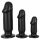 Anos-Training-Kit - Anal-Dildo-Set (3-teilig) - Schwarz 