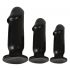 Anos-Training-Kit - Anal-Dildo-Set (3-teilig) - Schwarz 