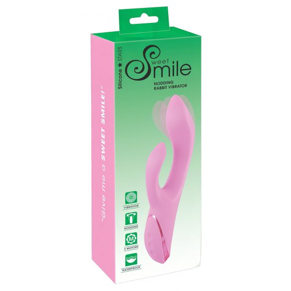 SMILE Nodding - Akkubetriebener, klitoraler, nicken Vibrator (rosa) 