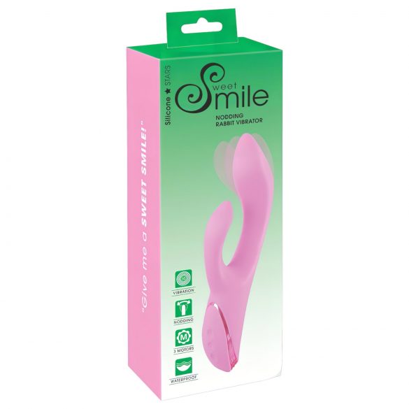 SMILE Nodding - Akkubetriebener, klitoraler, nicken Vibrator (rosa) 