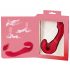 You2Toys Strapless - aufladbarer, funkgesteuerter, anlegbarer Vibrator (rot) 