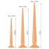 You2Toys - Extra langes Plug-Dildo-Set (3-teilig) - Natur