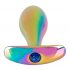 ANOS Metall Rainbow - metallischer Anal-Dildo-Set (2-teilig) 