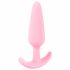 Cuties Mini Po-Plug - Silikon Analdildo - Pink (2,1cm) 