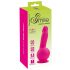 SMILE Powerful - Akkubetriebener, zweimotoriger Saugnapf-Vibrator (Pink) 