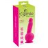 SMILE Powerful - wiederaufladbarer, 2-motoriger Vibrator mit Saugfuß (Pink)