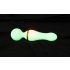 You2Toys Leuchten im Dunkeln - fluoreszierender Massagevibrator (Weiß) 