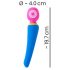 You2Toys bunt. - wiederaufladbarer, wasserdichter Massagevibrator (farbig) 