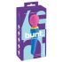 You2Toys bunt. - wiederaufladbarer, wasserdichter Massagevibrator (farbig) 