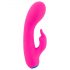 You2Toys bunt. - Aufladbarer, wasserdichter Vibrator mit Klitorisarm (pink)