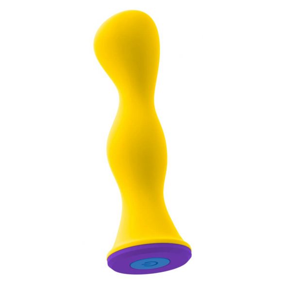 You2Toys bunt. - wiederaufladbarer, wasserdichter Analvibrator (gelb) 