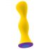 You2Toys bunt. - wiederaufladbarer, wasserdichter Analvibrator (gelb) 