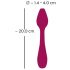 You2Toys Rosenrot - flexibler Rosenknospen-G-Punkt-Vibrator (rot) 