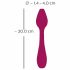 You2Toys Rosenrot - flexibler Rosenknospen-G-Punkt-Vibrator (rot) 