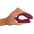 You2Toys Rosenrot - Akku-Auflegevibrator mit Fernbedienung (rot)