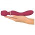 You2Toys Rosenrot - Akkubetriebener Rosenstiel-Massagevibrator (Rot) 