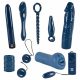 You2Toys - Mitternachtsblau - Vibrator-Set (9-teilig) 