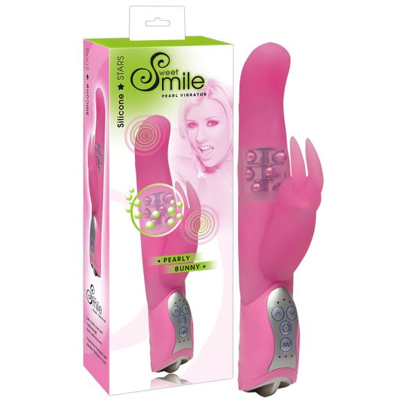 SMILE Pearly Bunny - Perlenvibrator (rosa)