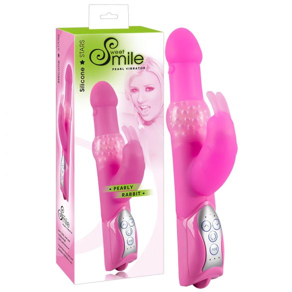 SMILE Pearly Rabbit - Perlenvibrator (pink) 