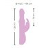 SMILE Pearly Rabbit - Perlenkugel-Vibrator (pink)