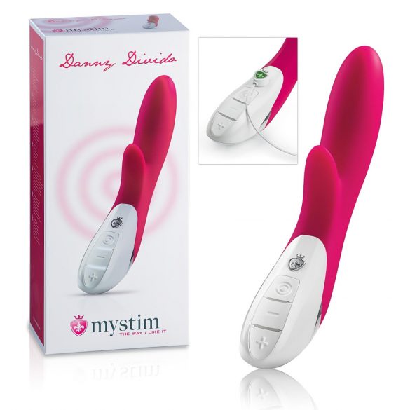 mystim Danny Divido - Klitorisstimulator Vibrator (rosa) 