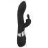 SMILE Blacky - USB-aufladbarer Zweimotoren-Vibrator (schwarz) 