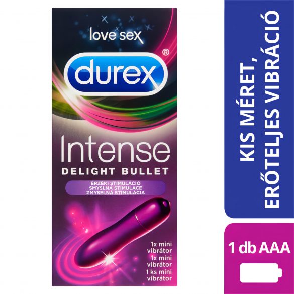 Durex Intense Delight Bullet - Mini Stabvibrator (Lila) 