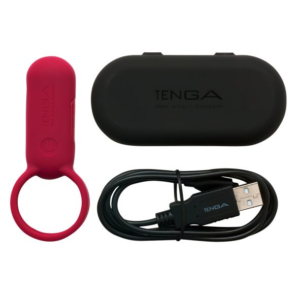 TENGA Smart Vibe - Vibrations-Penisring (Rot) 