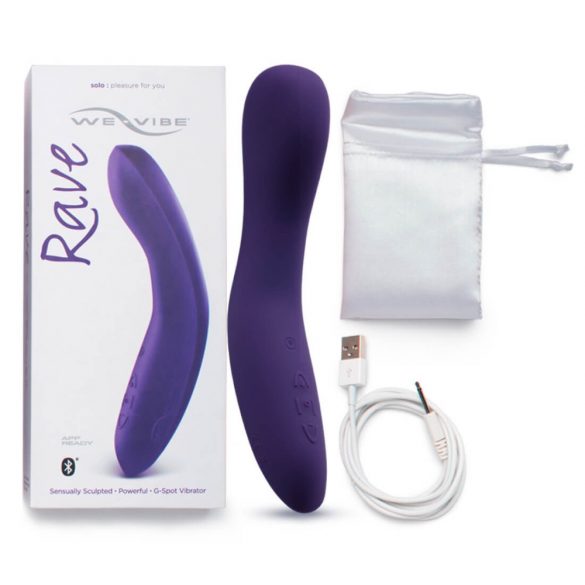 We-Vibe Rave - Intelligentes wiederaufladbares G-Punkt-Vibrator (lila) 