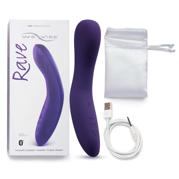 We-Vibe Rave - Intelligentes wiederaufladbares G-Punkt-Vibrator (lila) 