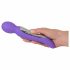 SMILE Wand - Doppelmotorischer Massage-Vibrator (lila) 