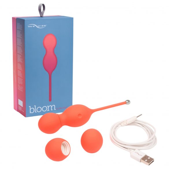 We-Vibe Bloom - Geisha-Kugel mit austauschbaren Gewichten (Orange) 