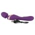 Javida Double - Massage-Vibrator (lila) 