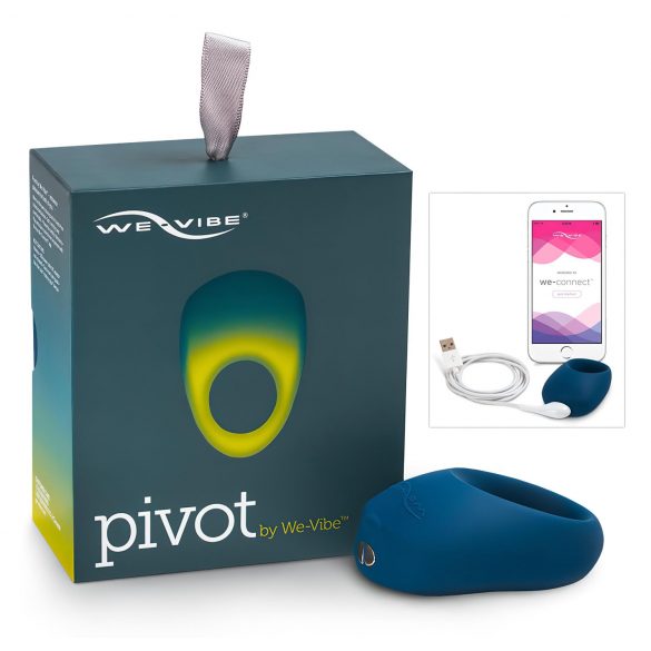 We-Vibe Pivot - Akku, vibrierender Penisring (Nachtblau)