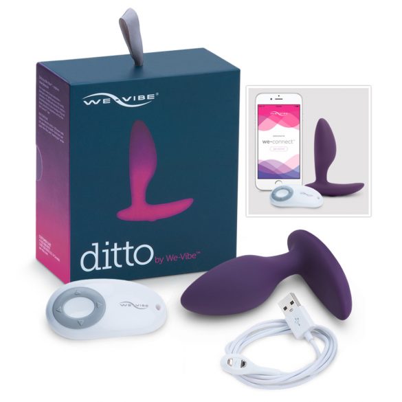 We-Vibe Ditto - Wiederaufladbarer Analschwingen (Lila) 