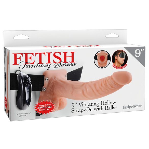 Fetish Strap-on 9 - anlegbarer Vibrator (natur) 